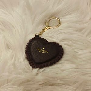 Kate Spade Burgundy Purse Charm